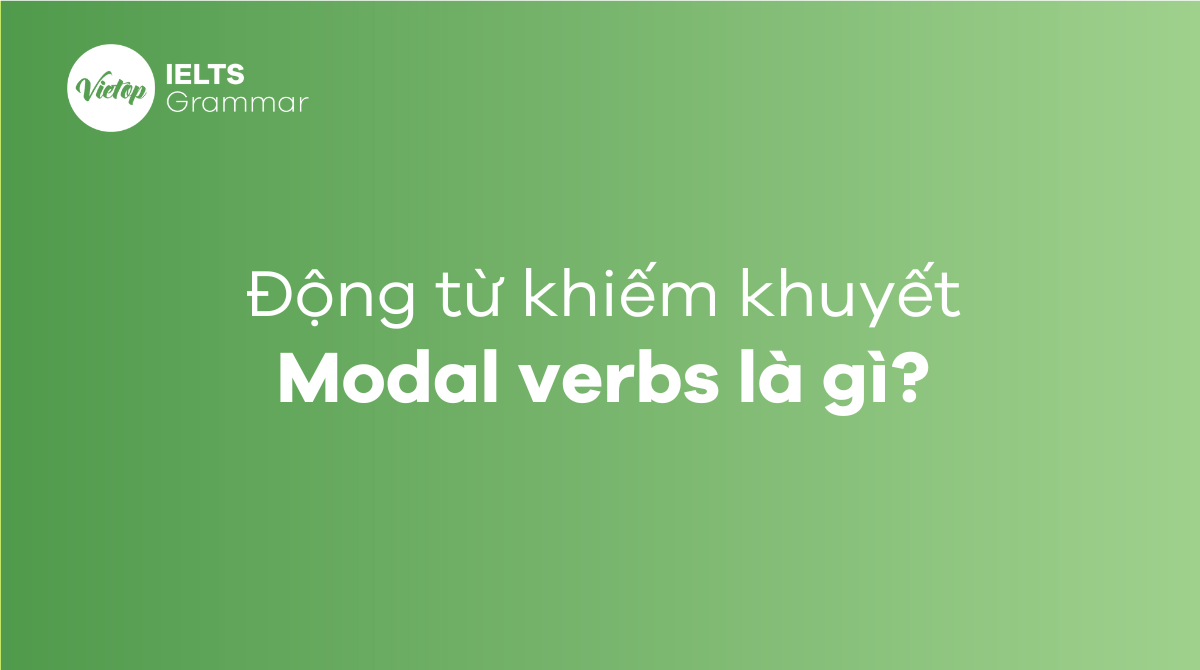 động từ khiếm khuyết