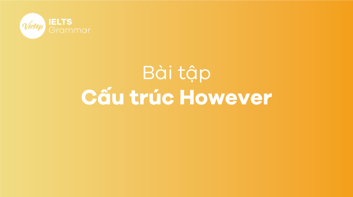 cấu trúc However