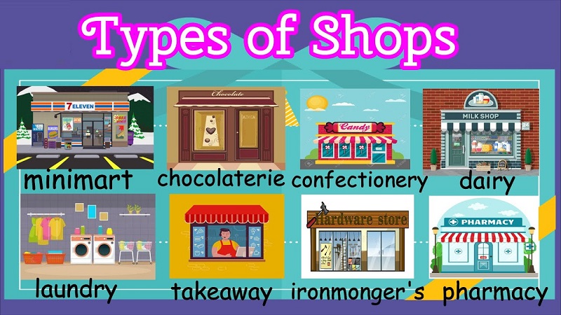 Types of shops