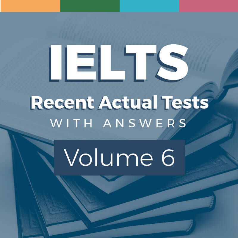 IELTS Recent actual test 6