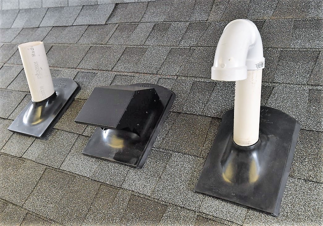 Roof vent : Ống thông gió trên mái