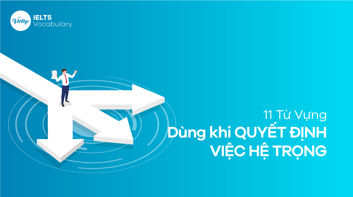 Từ vựng dùng khi quyết định việc hệ trọng