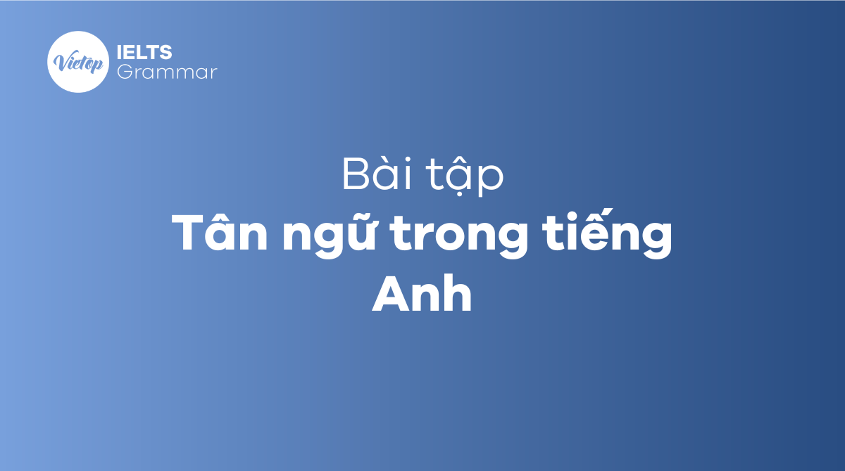 Tân ngữ trong tiếng anh