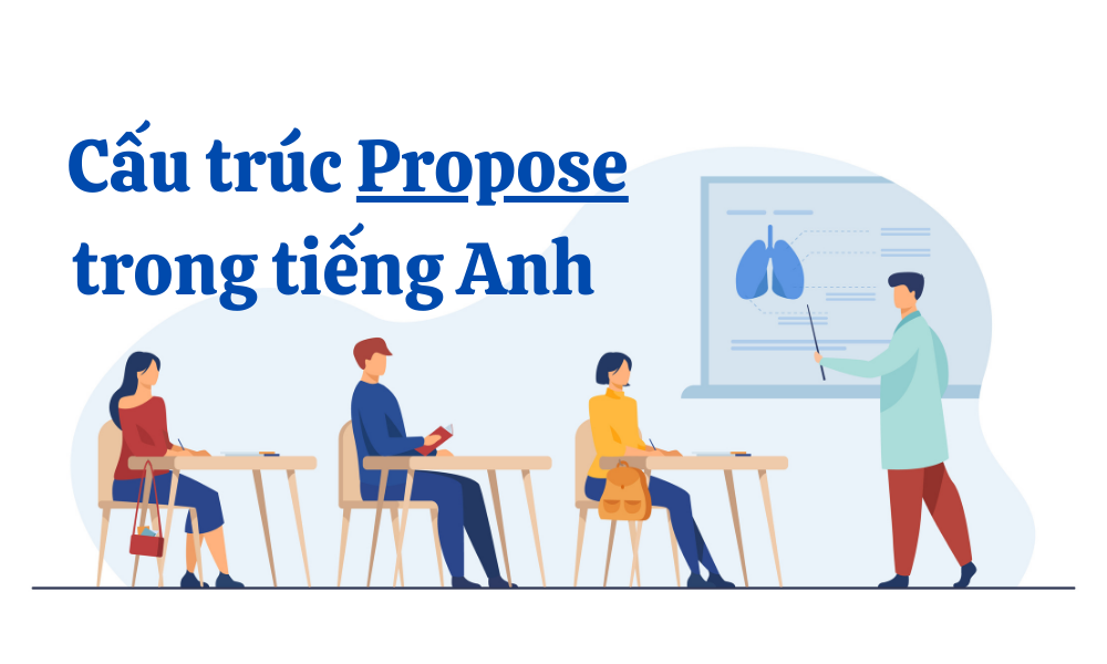 Cấu trúc Propose trong tiếng Anh