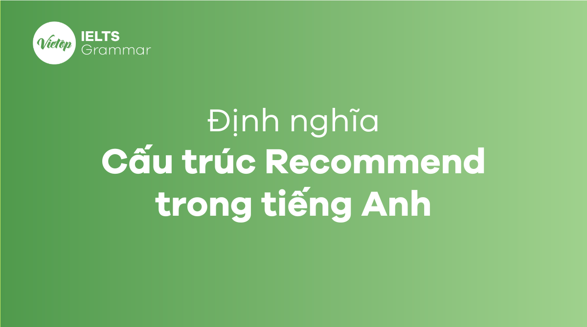 Cấu trúc Recommend 