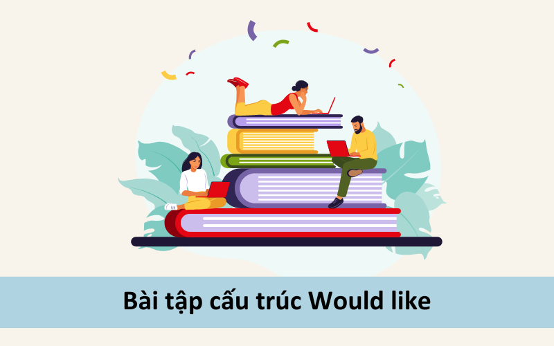 Bài tập cấu trúc Would like