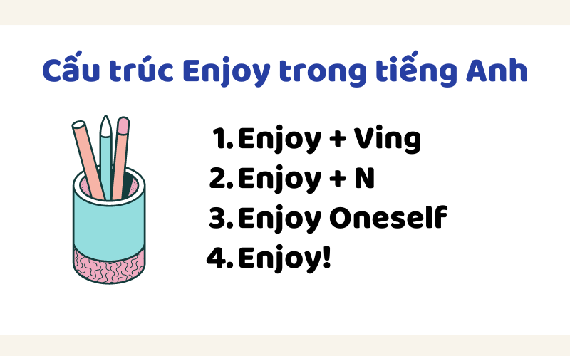 Enjoy + gì? Cấu trúc Enjoy trong tiếng Anh