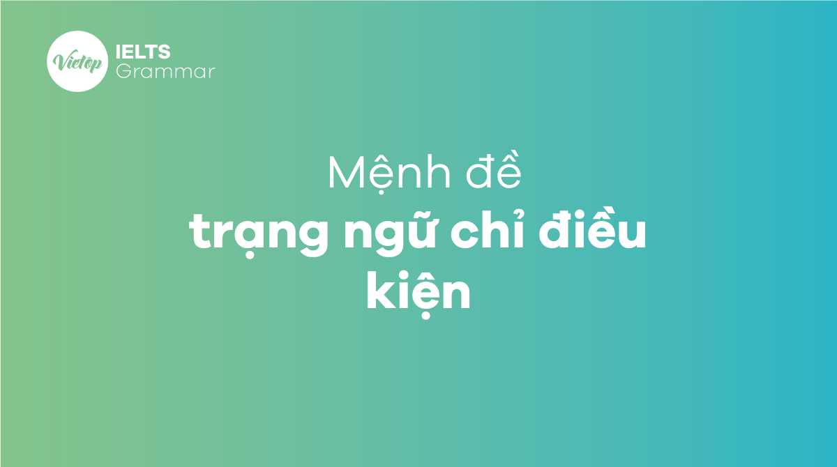 Mệnh đề trạng ngữ