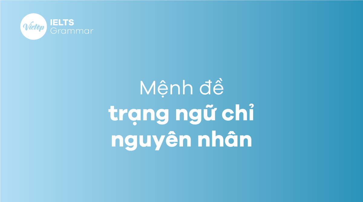 Mệnh đề trạng ngữ