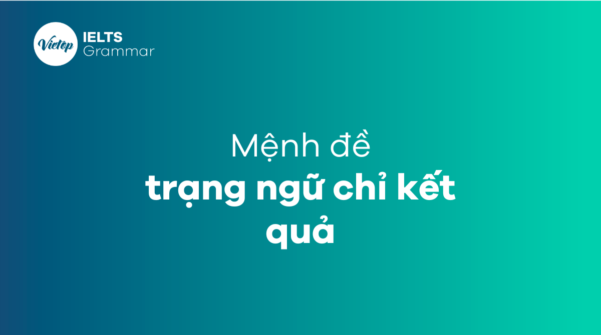 Mệnh đề trạng ngữ