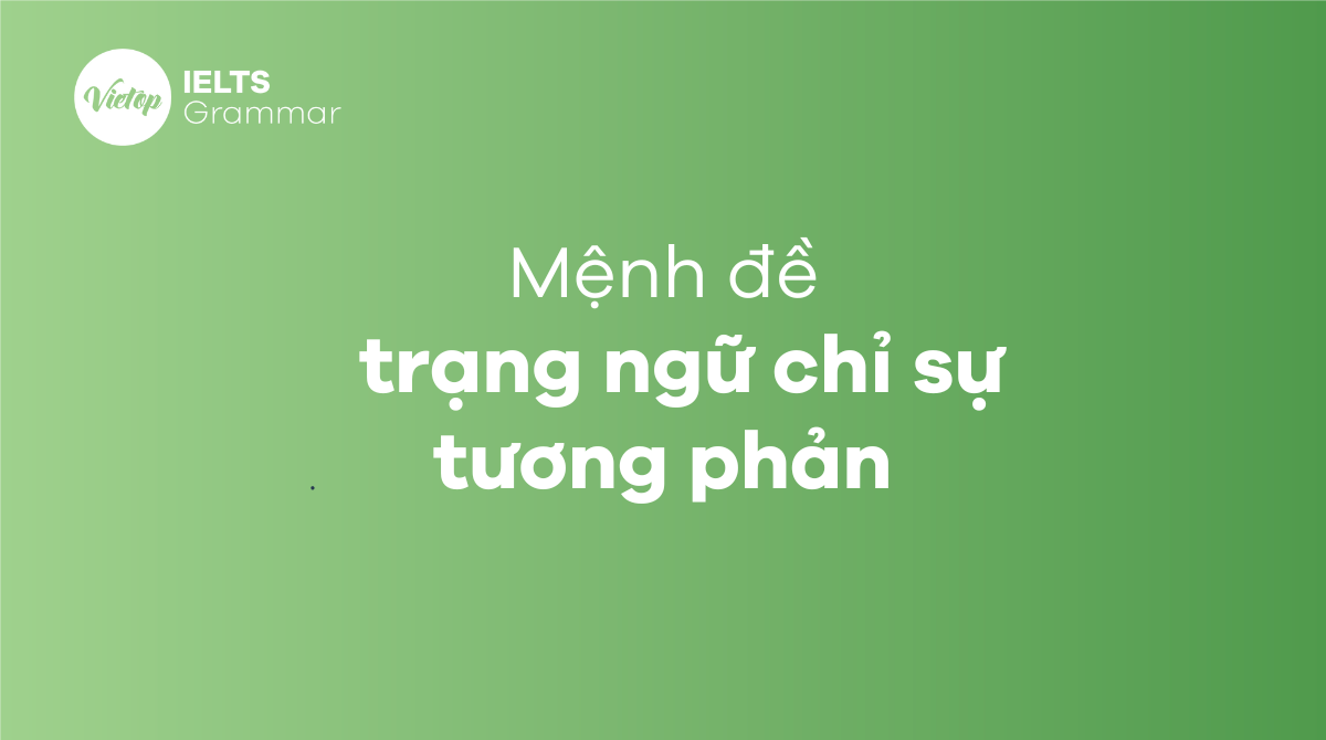 Mệnh đề trạng ngữ