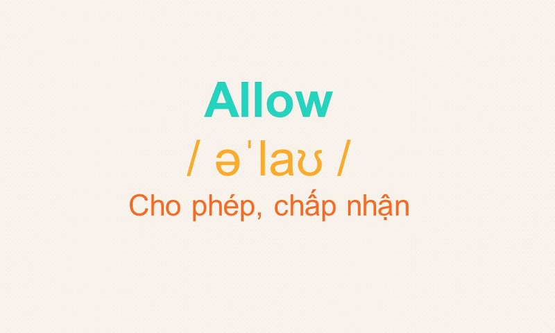 Cấu trúc allow