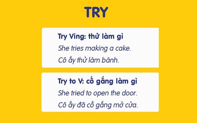 Các cấu trúc Try