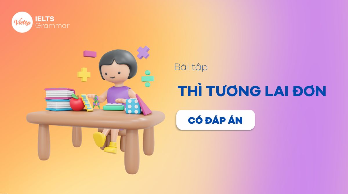 bài tập thì tương lai đơn