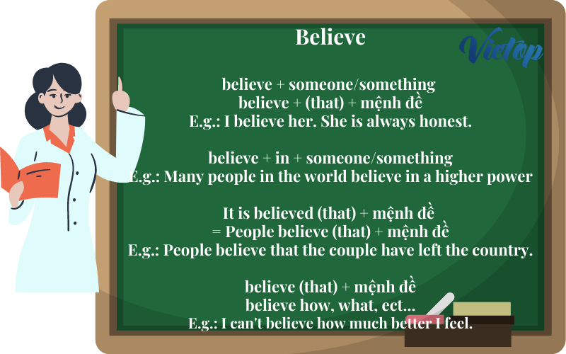 Công thức Believe