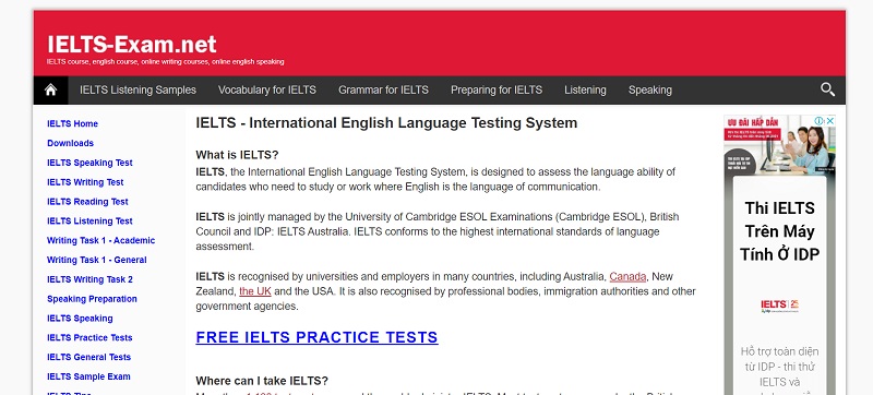 IELTS-Exam.net