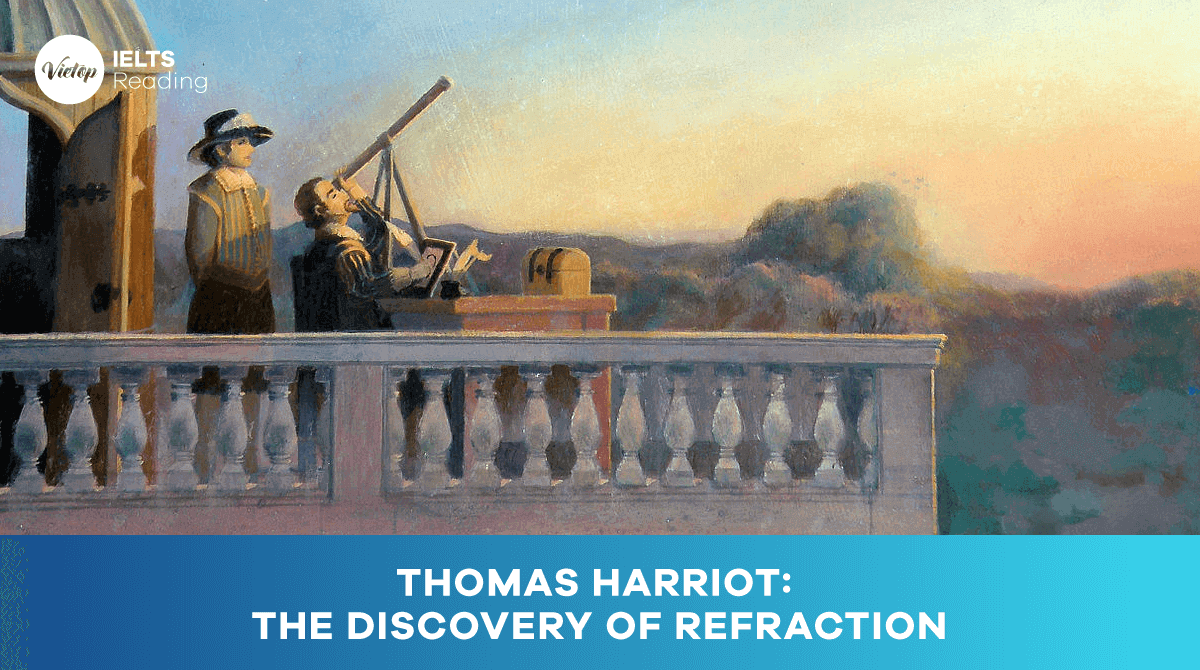 Reading Practice Thomas Harriot The Discovery of Refraction