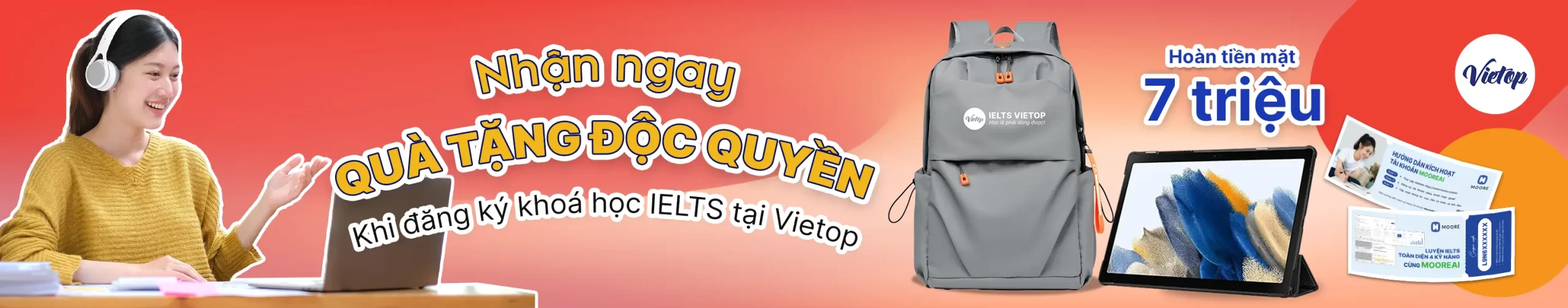 Banner quà tặng độc quyền