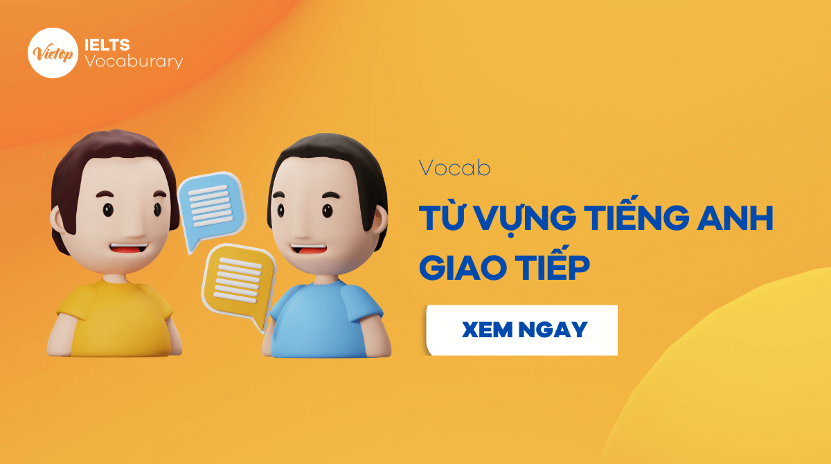 từ vựng tiếng Anh giao tiếp