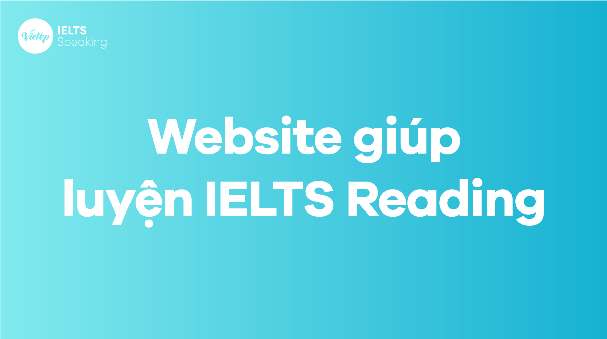 Web luyện Reading IELTS