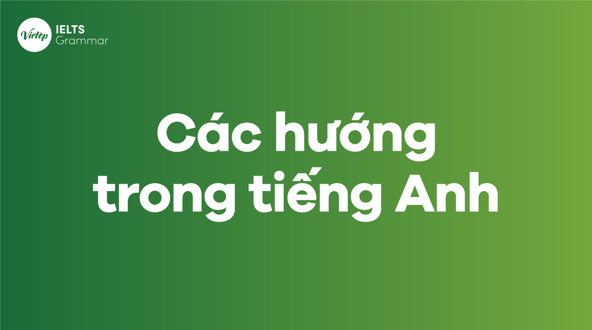 Các hướng trong tiếng Anh Phiên âm, ký hiệu