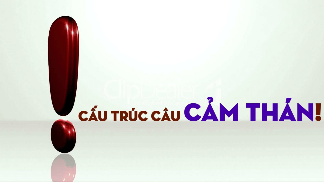 Cấu trúc câu cảm thán trong tiếng Anh