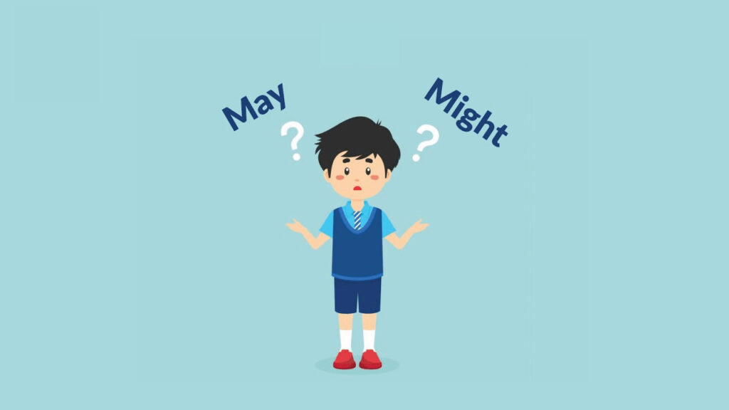 Lưu ý khi sử dụng may và might