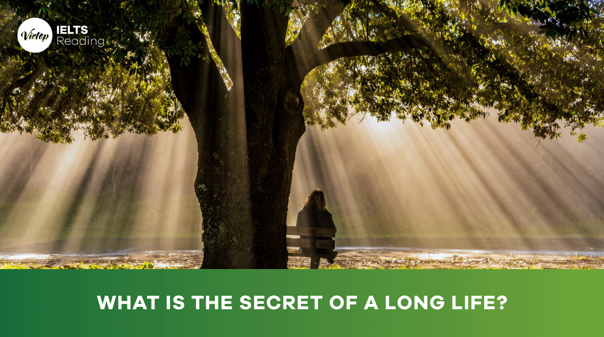 What is the secret of a long life