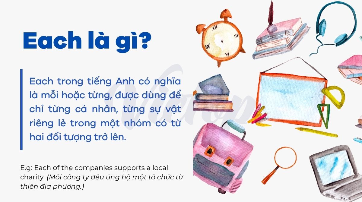 Each là gì?