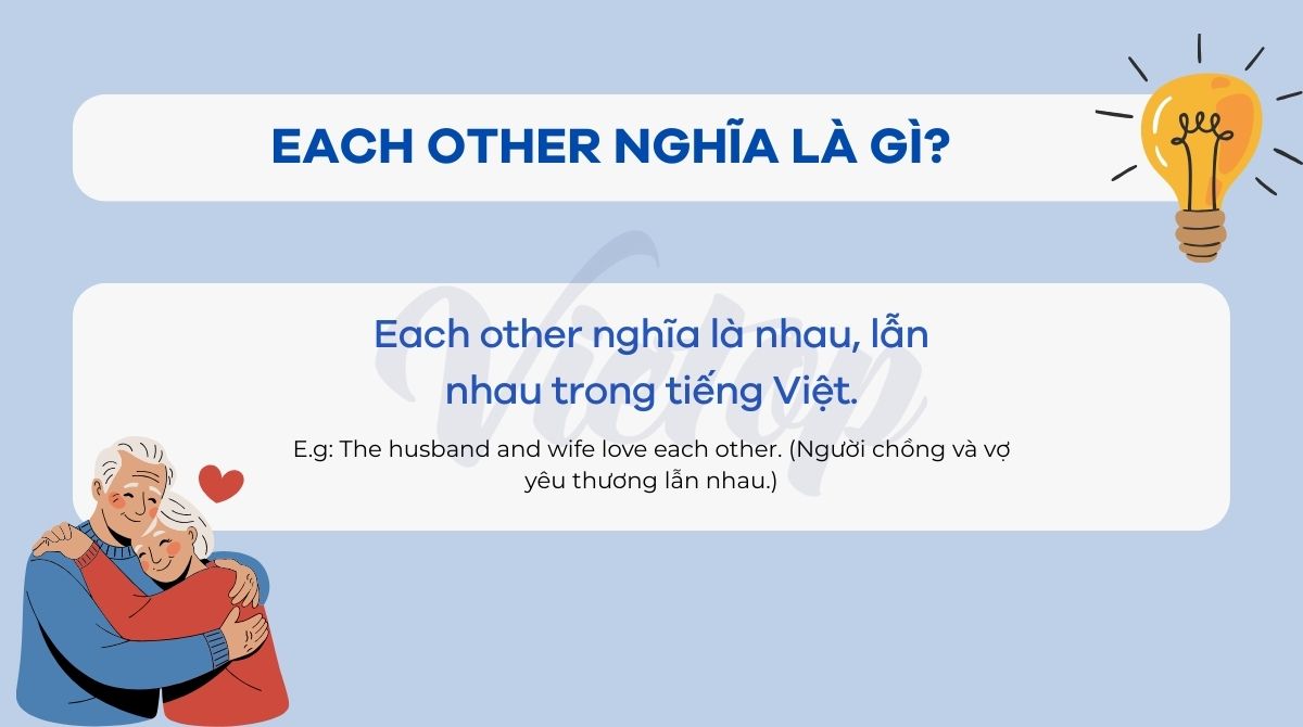Each other nghĩa là gì?