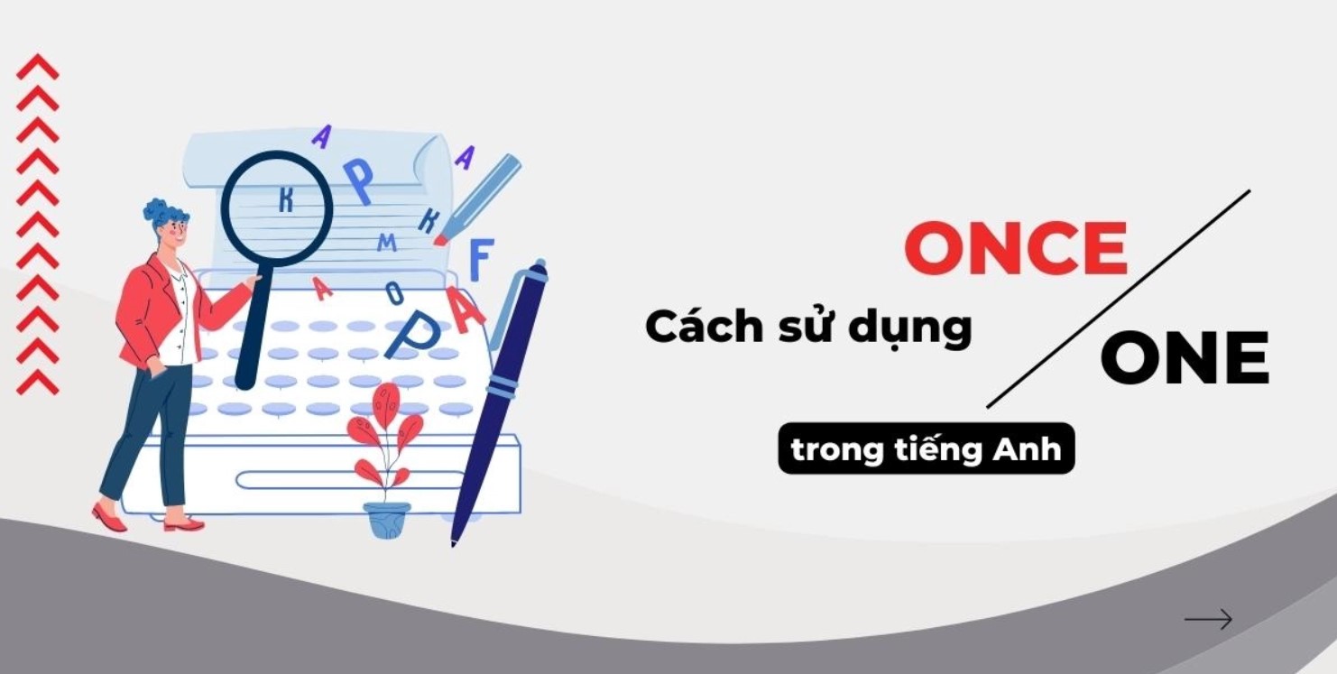 Phân biệt Once và One trong tiếng Anh