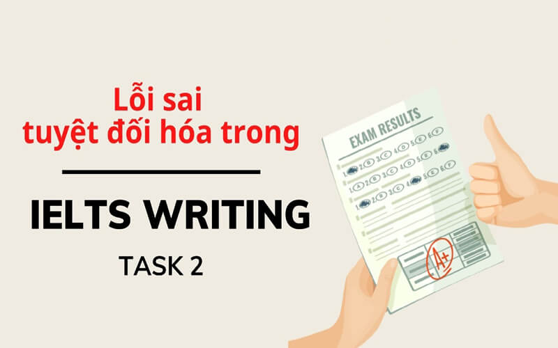 Bài tập vẫn dụng lỗi sai tuyệt đối hóa