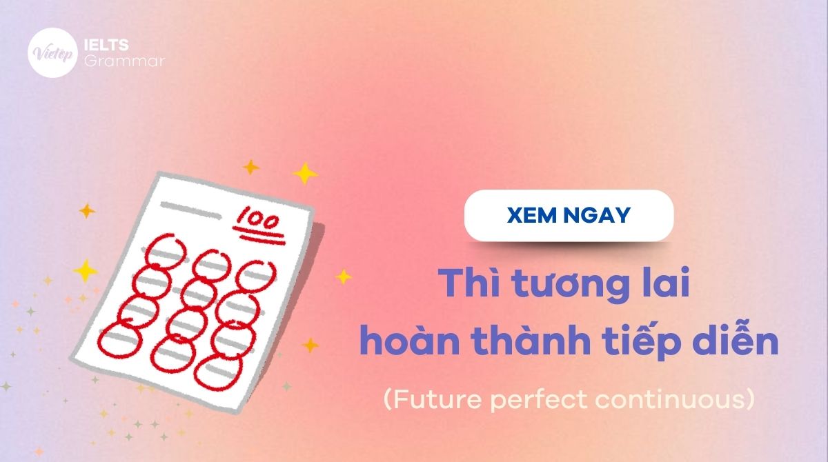 Thì tương lai hoàn thành tiếp diễn