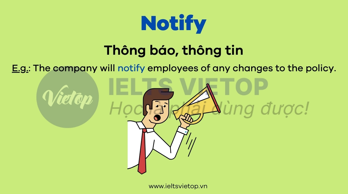 Từ vựng tiếng Anh về hành động