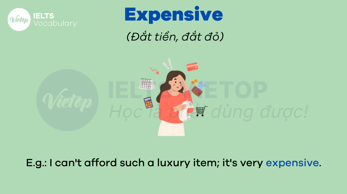 từ vựng về shopping