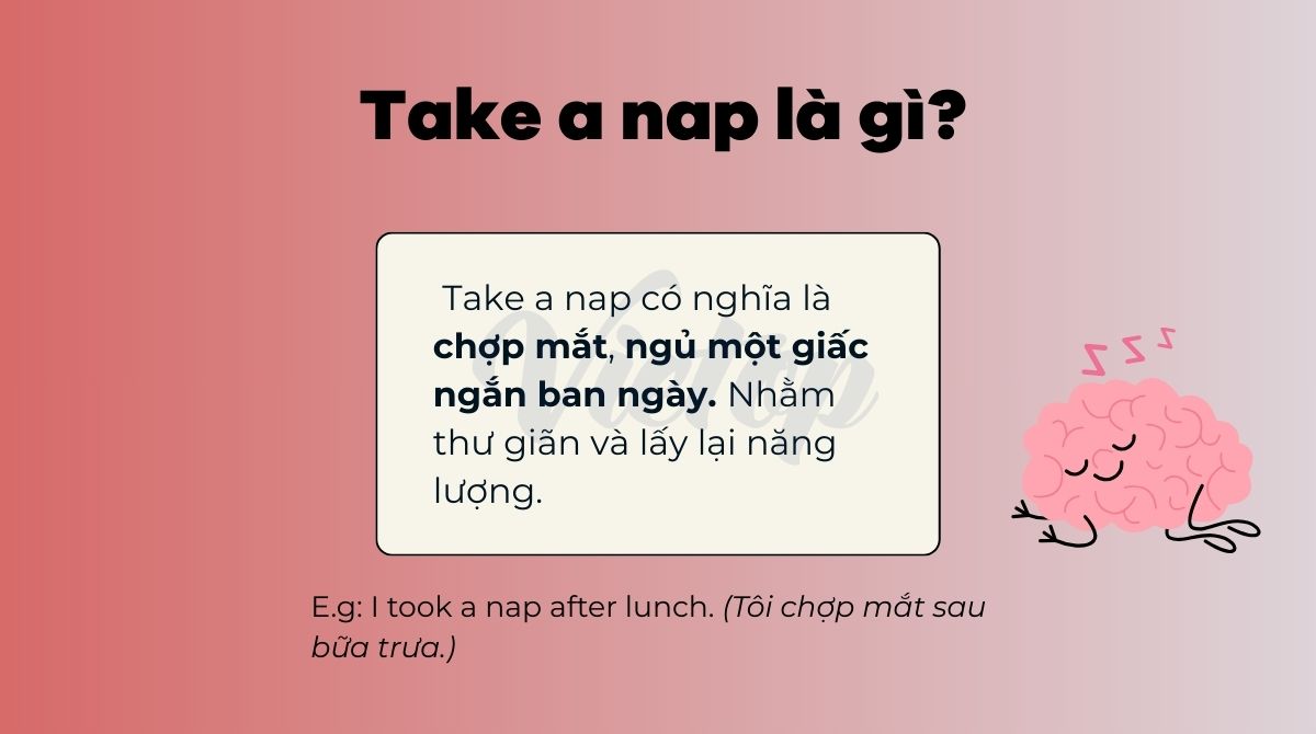Take a nap là gì?