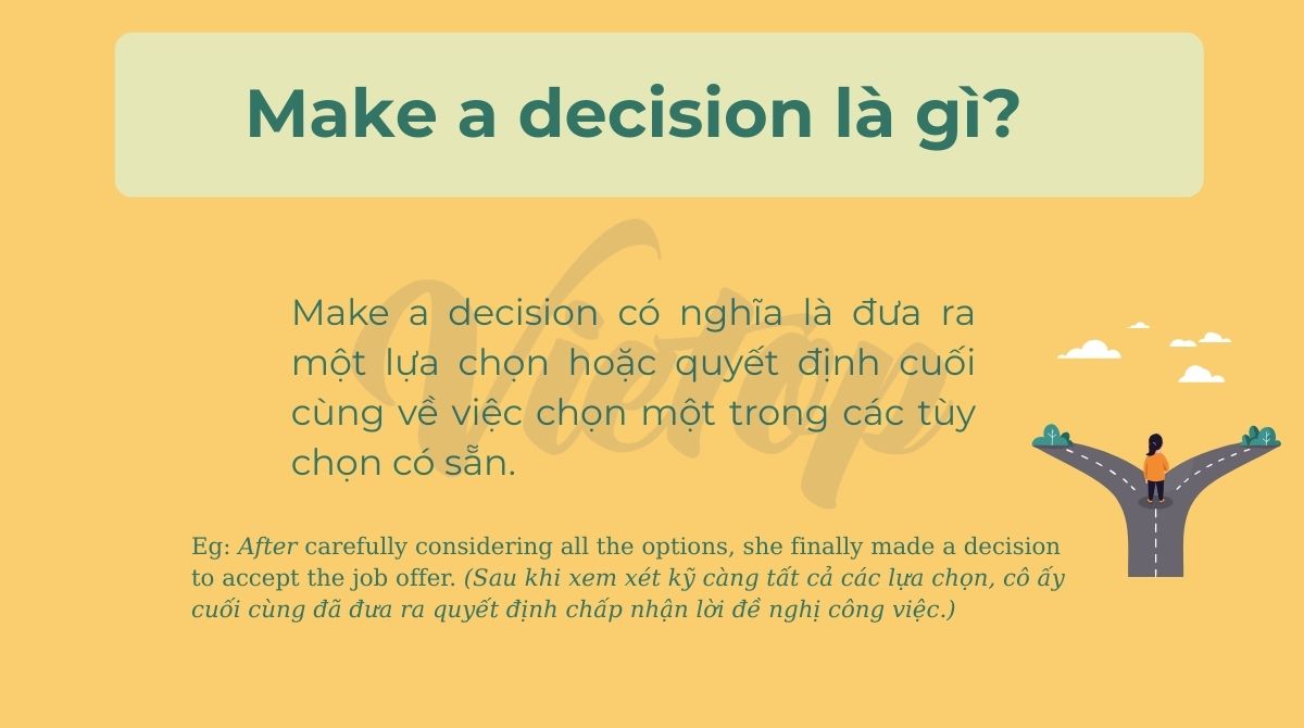 Make a decision là gì?