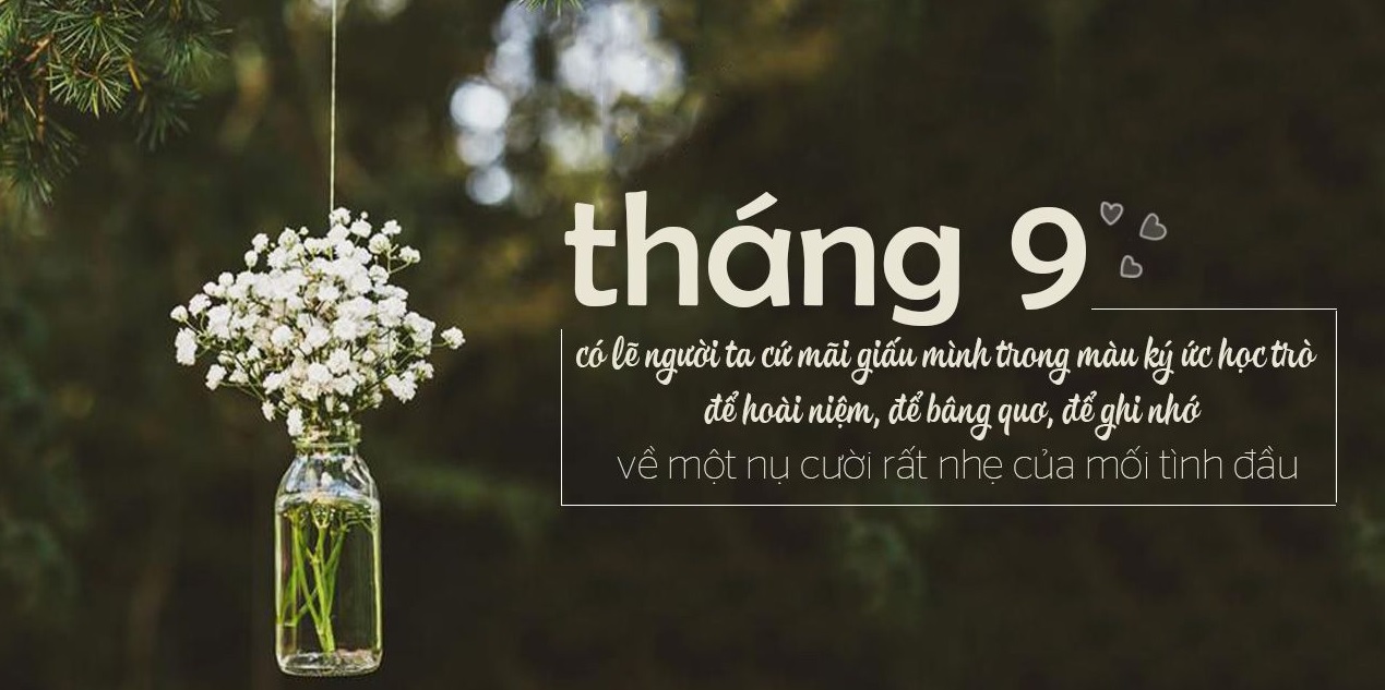 Các từ miêu tả september trong tiếng Anh