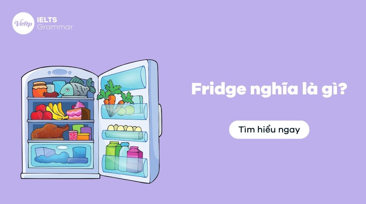 Fridge nghĩa là gì? Phân biệt freezer, fridge, refrigerator