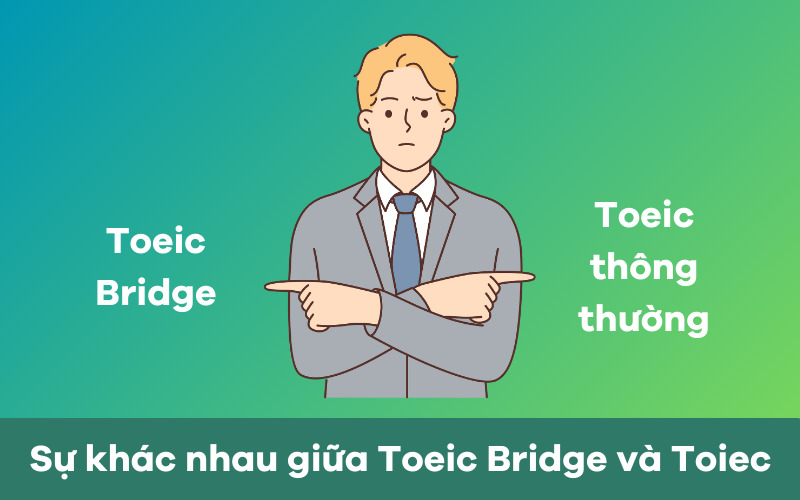 Sự khác nhau giữa TOEIC Bridge và TOEIC thông thường