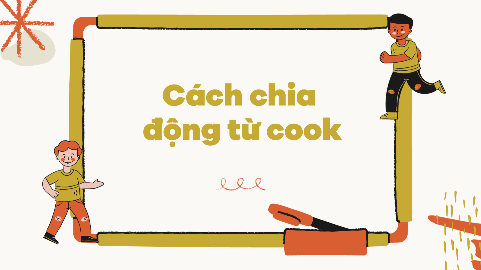 Cách chia động từ cook