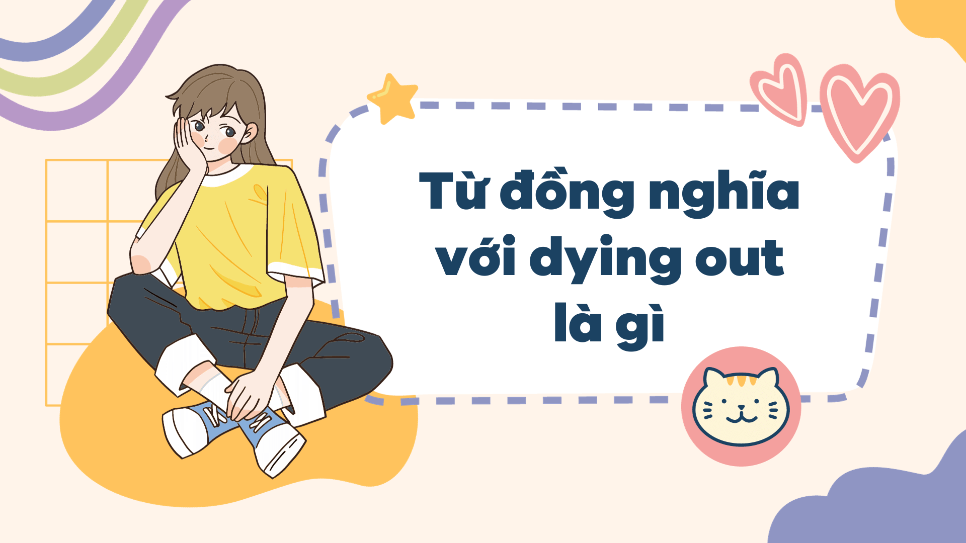 Từ đồng nghĩa với dying out là gì