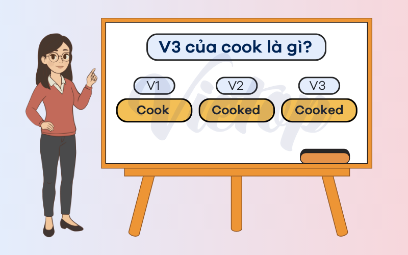 V3 của cook là gì?