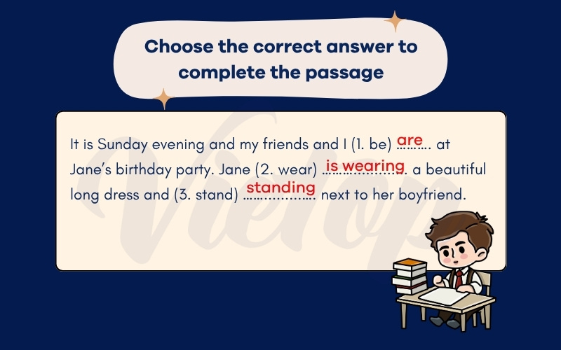 Choose the correct answer to complete the passage
