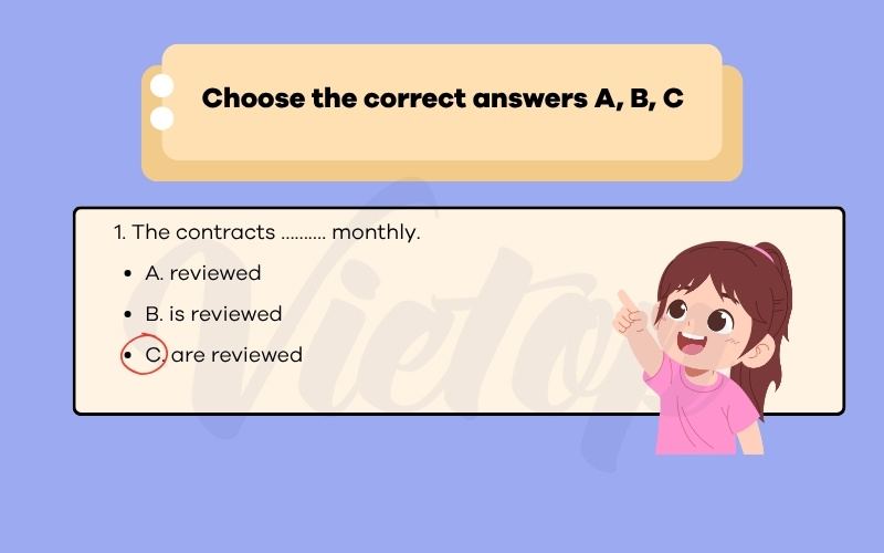 Choose the correct answer abc