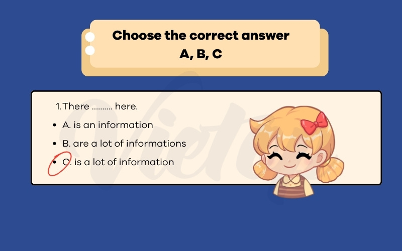 Choose the correct answer abc