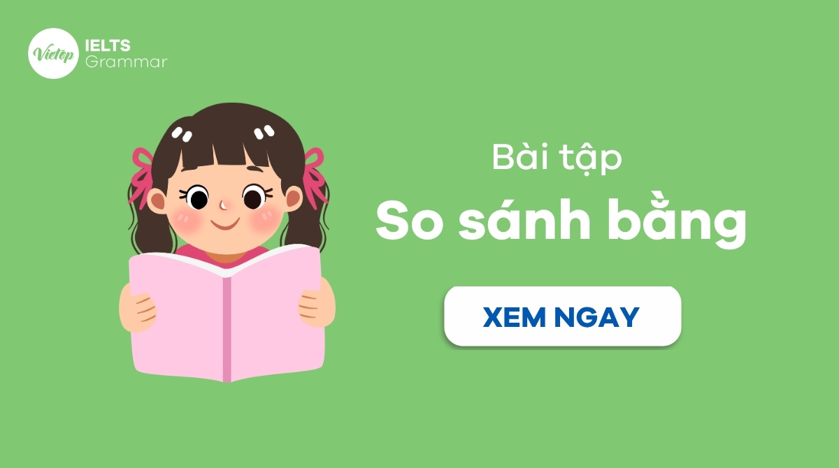 Bài tập so sánh bằng