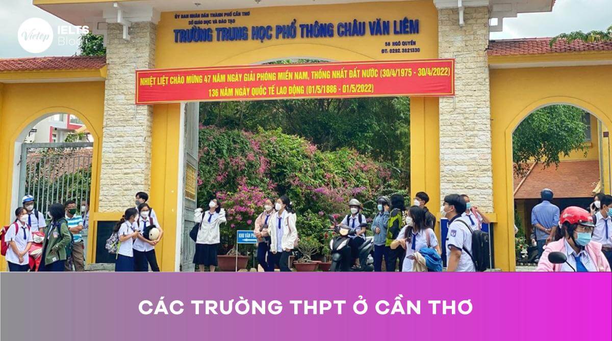 Các trường thpt ở Cần Thơ