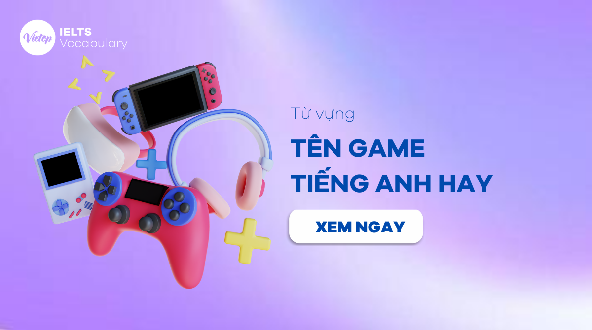 tên game tiếng Anh hay