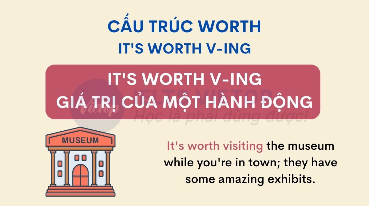 Cấu trúc It's worth V-ing